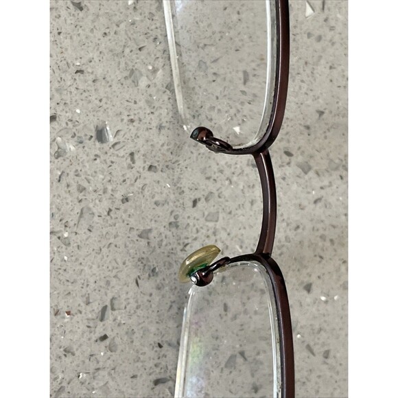 Jones New York Eyeglasses FRAMES ONLY J331 Dark Chocolate Brown 52-19-145 READ - Picture 10 of 10